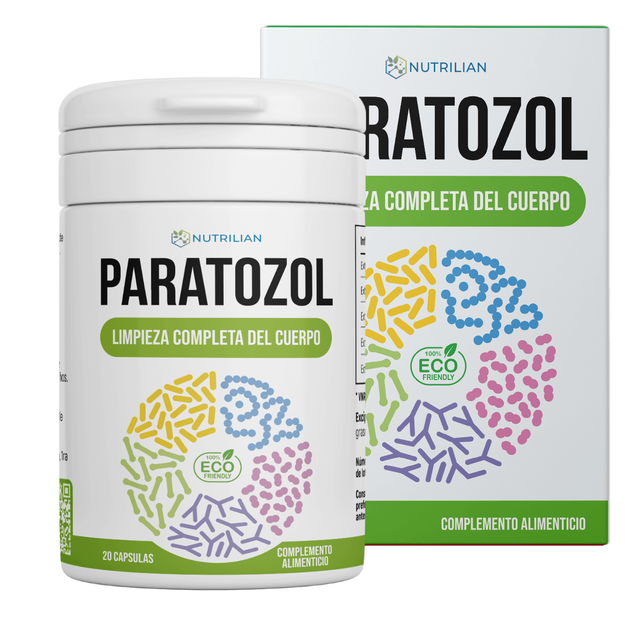 Frasco y envase de Paratozol